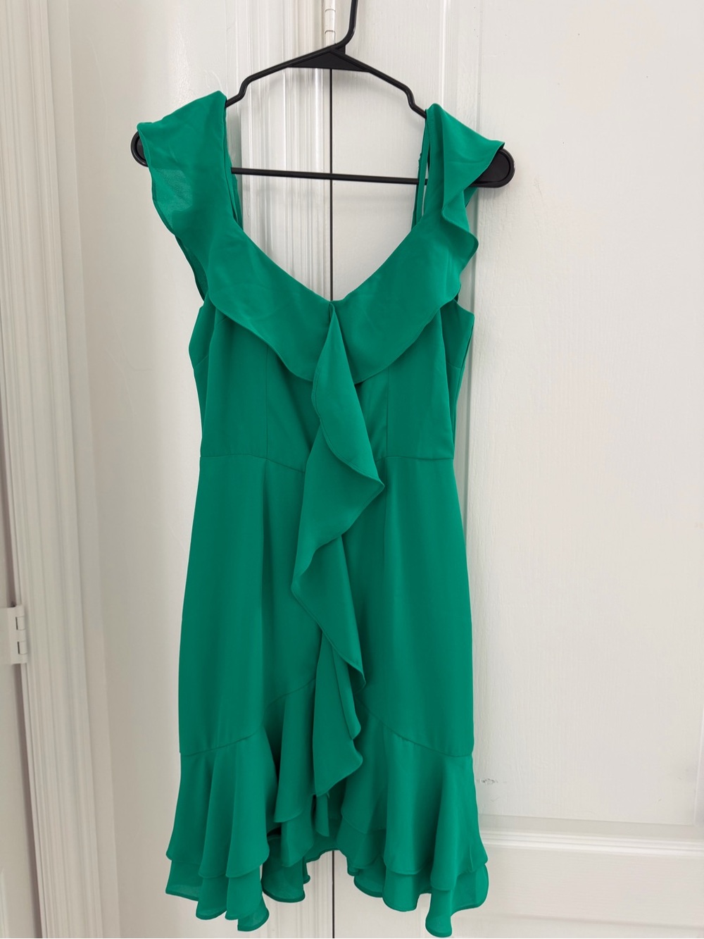 BB DAKOTA Women's Make an Entrance Dress size 0 - Pepper Green